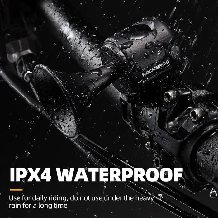 Rockbros 34210002001 electronic bicycle bell - black - Sport products<<<HurtelXML