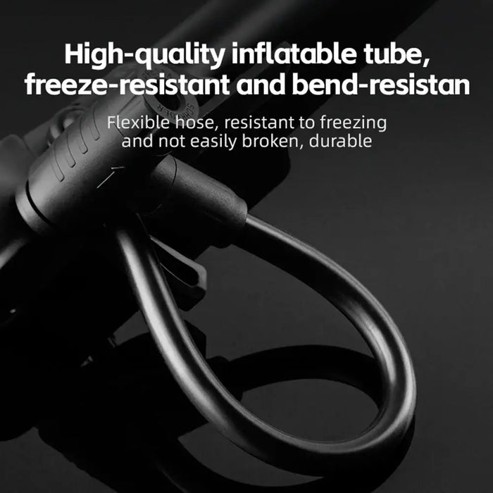 Rockbros 42310006001 bicycle pump with pressure gauge - black - Sport products<<<HurtelXML&&&PumpsSIR-POM<<<Bicycles