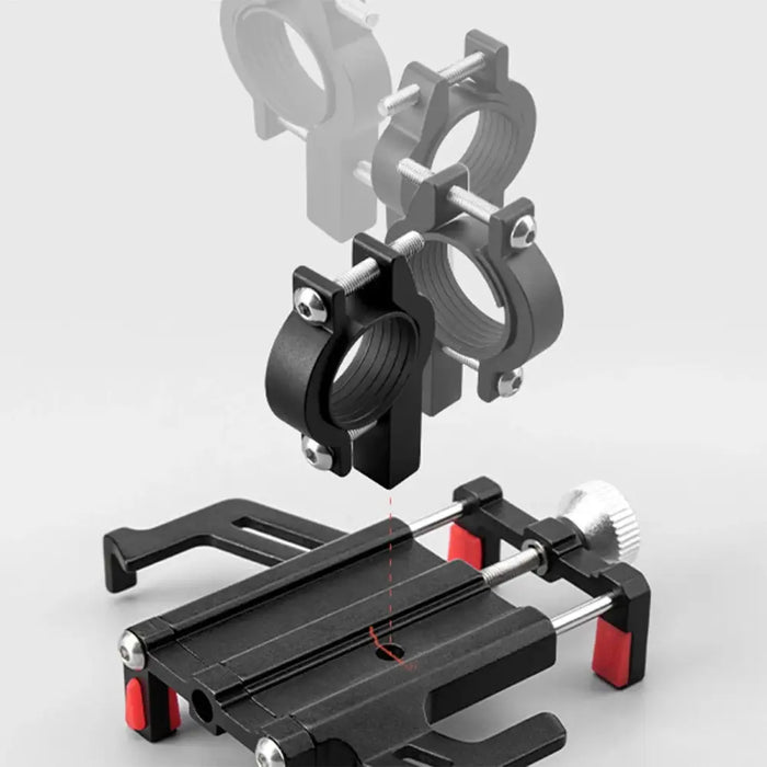 Rockbros 699-BK Aluminum Alloy Bicycle Phone Holder - Black - Sport products<<<HurtelXML&&&HandlesSIR-UCH<<<Bicycles