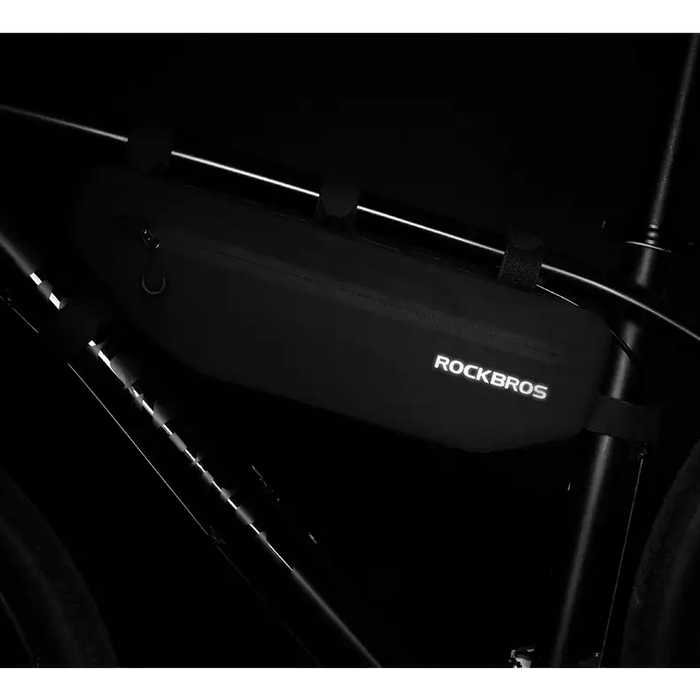 Rockbros AS-043 bicycle bag with Velcro 3l - black - Sport products<<<HurtelXML&&&Bags and panniersSIR-TOR<<<Bicycles
