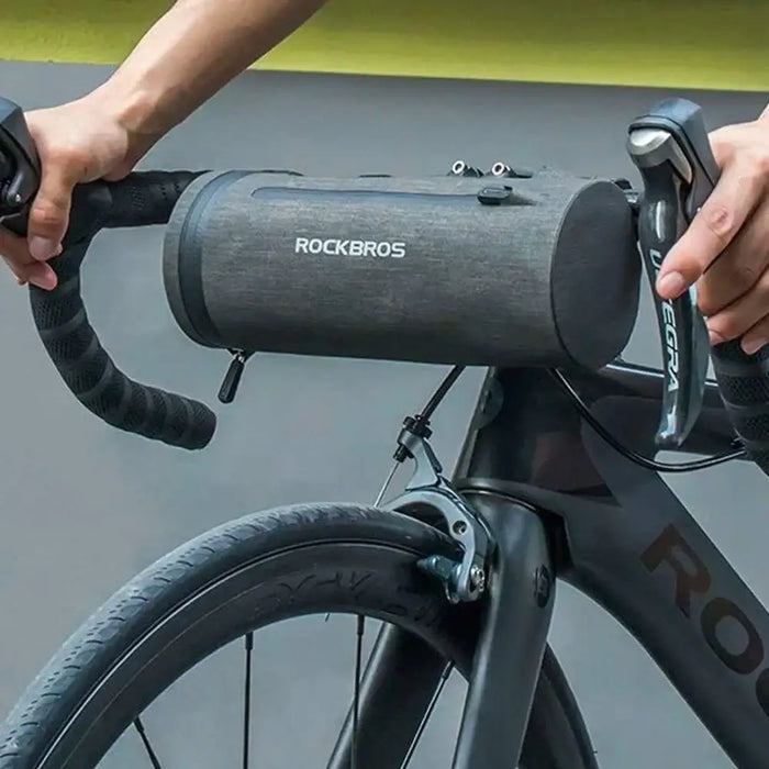 Rockbros AS-051 waterproof handlebar bag - black - Sport products<<<HurtelXML
