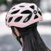 Rockbros Bike Helmet with Visor Detachable UV Goggles Detachable Visor Unisex - Pink - Sport products<<<HurtelXML