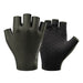 Rockbros Breathable Short Finger Cycling Gloves Size: M - Green - Cycling gloves<<<HurtelXML