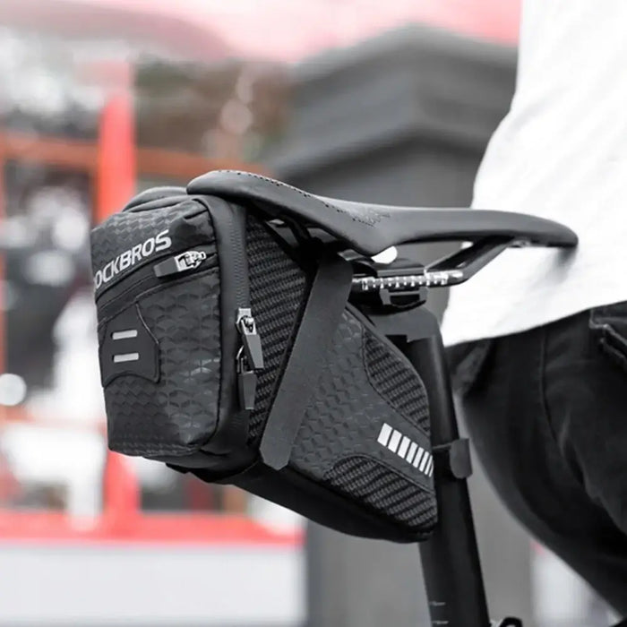 Rockbros C29-BK waterproof bicycle bag under the saddle - black - Sport products<<<HurtelXML