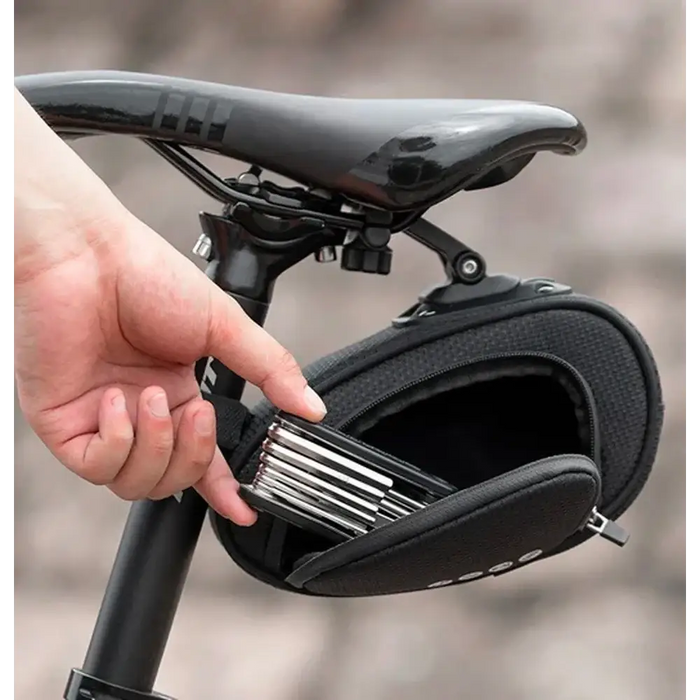 Rockbros C40 bicycle bag under the saddle - black - Sport products<<<HurtelXML