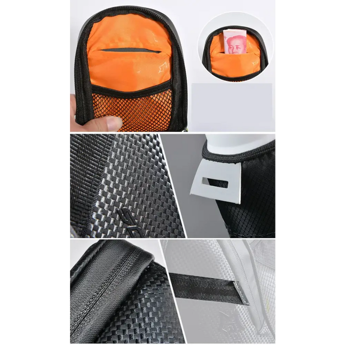 Rockbros C7-1 waterproof bicycle bag with saddle mounting 1.5l - black - Sport products<<<HurtelXML