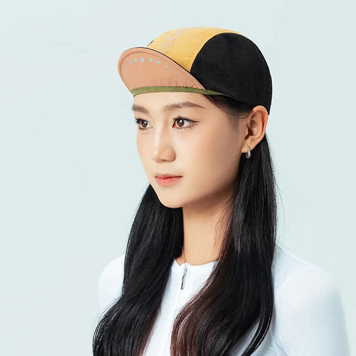 Rockbros Cycling Cap with Visor Helmet Cover - Yellow - Sport products<<<HurtelXML