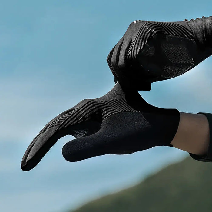 Rockbros cycling gloves spring/summer/autumn full size: S - black - Cycling gloves<<<HurtelXML