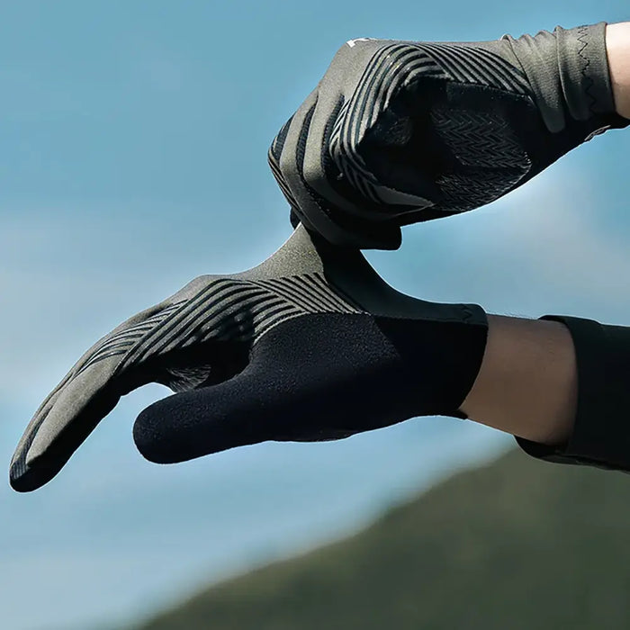 Rockbros cycling gloves spring/summer/autumn full size: S - green - Cycling gloves<<<HurtelXML