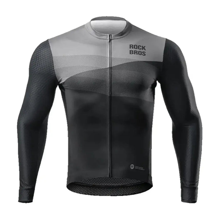 Rockbros cycling jersey 15120009002 long sleeve spring/summer M - black - Sport products<<<HurtelXML