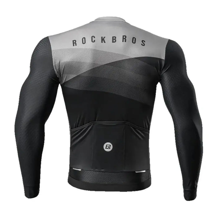 Rockbros cycling jersey 15120009003 long sleeve spring/summer L - black - Sport products<<<HurtelXML