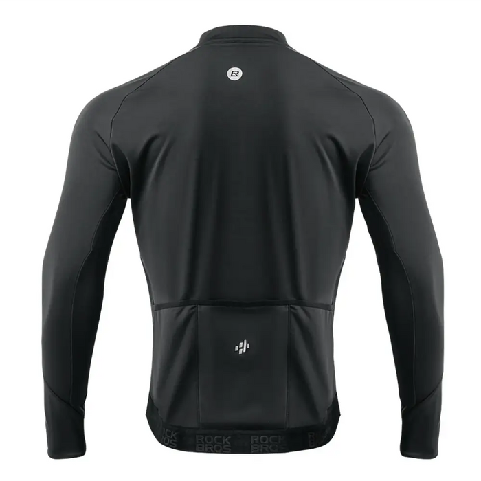 Rockbros cycling jersey 15400002003 long sleeve fall/winter L - black - Sport products<<<HurtelXML