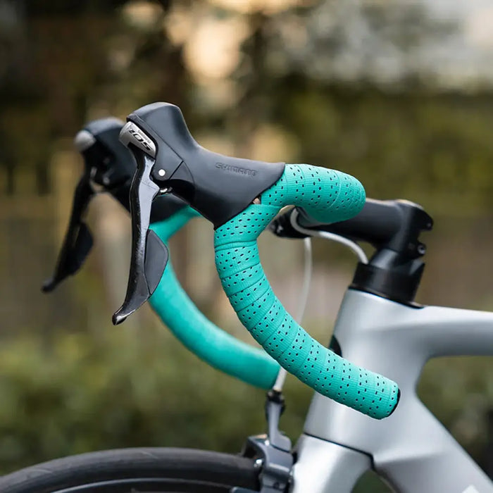 Rockbros Handlebar Tape Perforated Silicone - Green - Sport products<<<HurtelXML