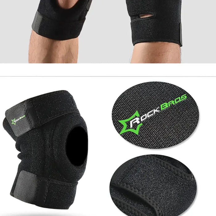 Rockbros LF1106M sports protector for patella and knee joint size M - black - Sport products<<<HurtelXML