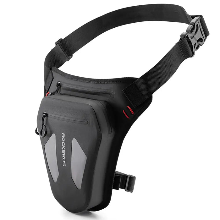 Rockbros Motorcycle Bag for Leg Thigh Waist Shoulder - Black - Sport products<<<HurtelXML