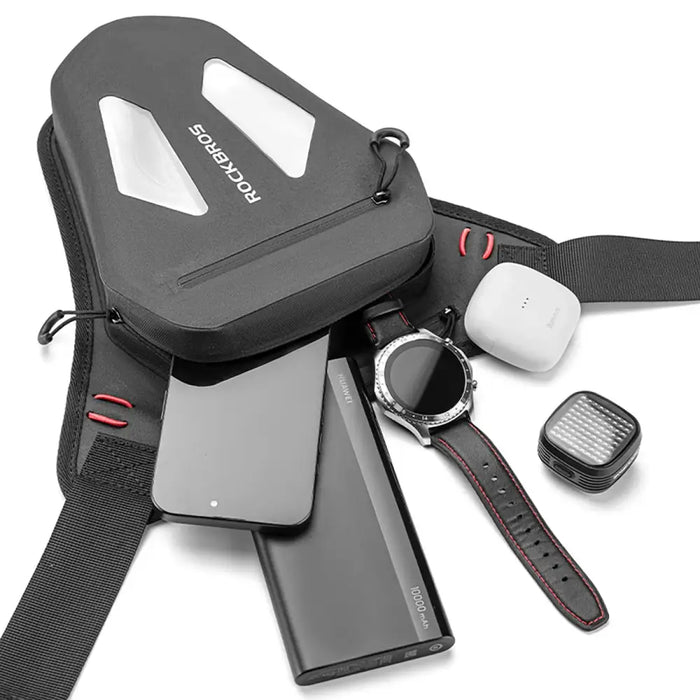 Rockbros Motorcycle Bag for Leg Thigh Waist Shoulder - Black - Sport products<<<HurtelXML