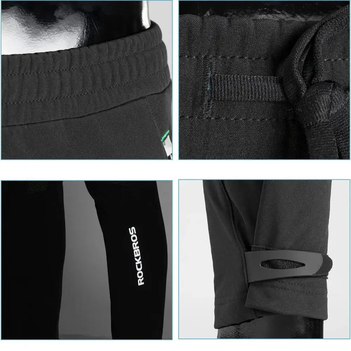 Rockbros Patrol Cycling Windproof Sports Pants Size M - Black - Sport products<<<HurtelXML