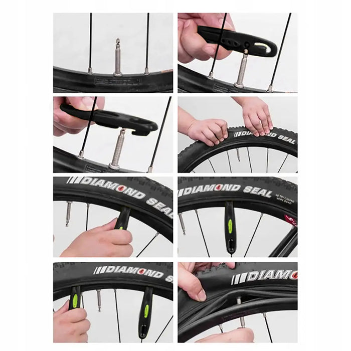 Rockbros QTB004 tire lever set - black (2 pcs in set) - Service Tools<<<HurtelXML