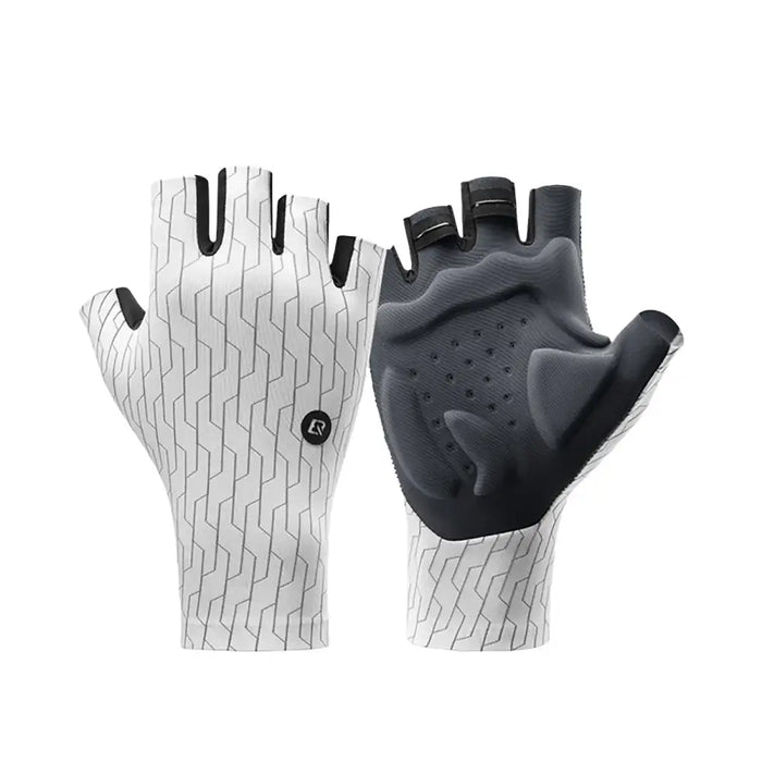 Rockbros Road Cycling Gloves Size: XL - White/Black - Cycling gloves<<<HurtelXML