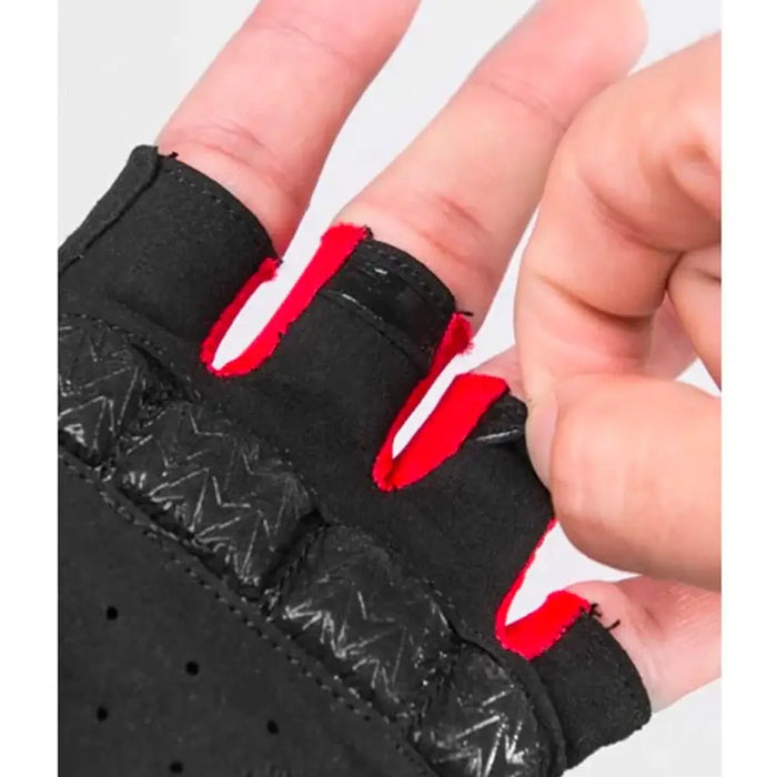 Rockbros S169BR L cycling gloves with gel inserts - black and red - Cycling gloves<<<HurtelXML