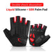 Rockbros S169BR L cycling gloves with gel inserts - black and red - Cycling gloves<<<HurtelXML