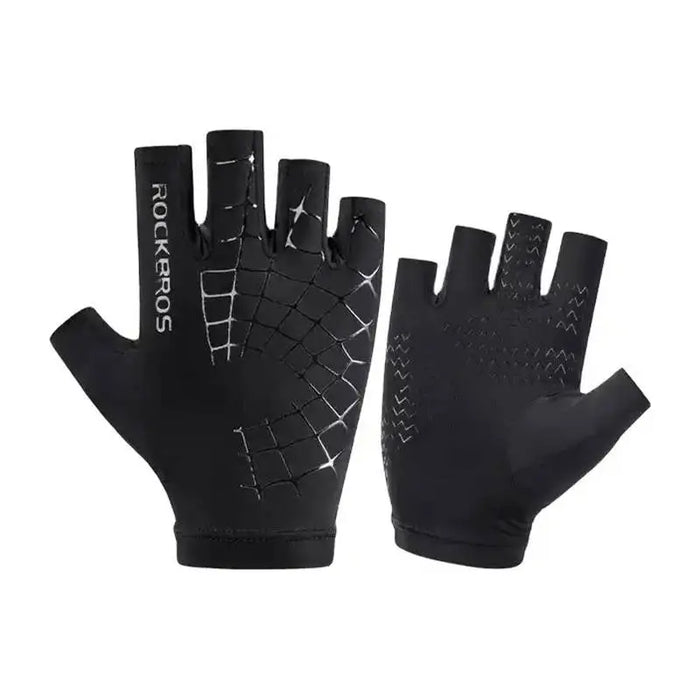 Rockbros S202BKL fingerless cycling gloves (black) - Clothing<<<Bicycle accessories<<<Sport<<<InnproXML