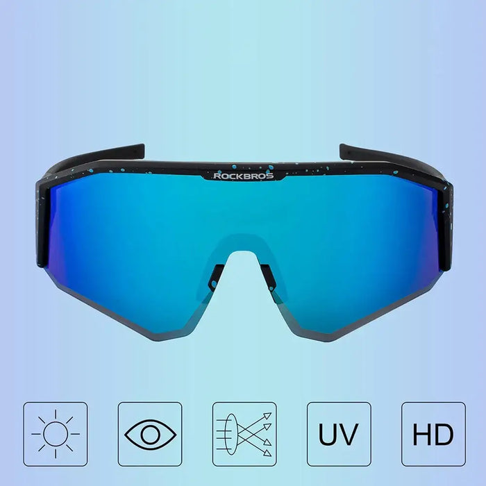 Rockbros SP297 polarizing cycling glasses - black - Sport products<<<HurtelXML