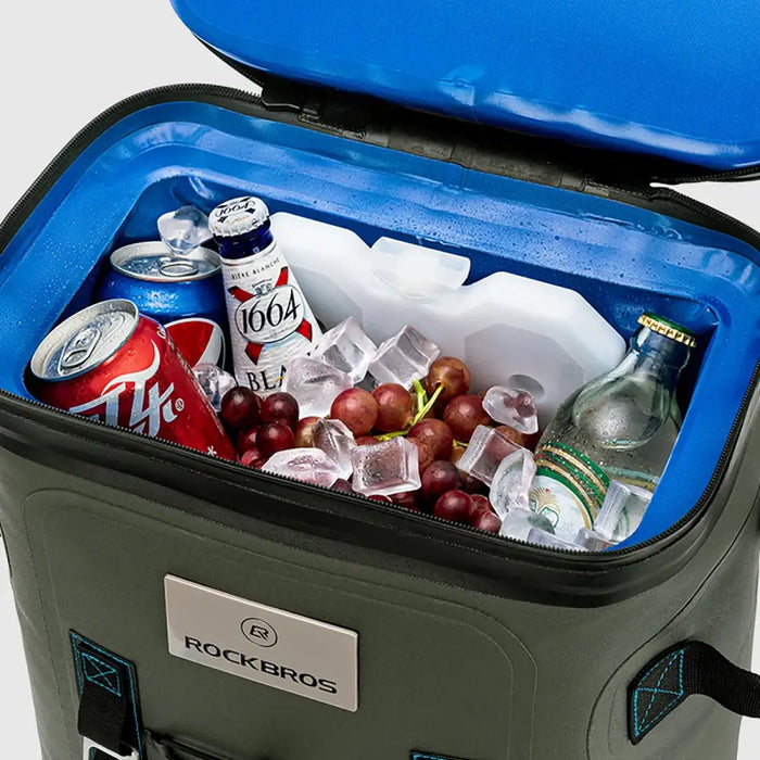 Rockbros Thermal Backpack with Insulation 20l - Green - Sport products<<<HurtelXML