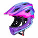 Rockbros TT-32SBPP-M children’s bicycle helmet with removable chinbar size M - purple-pink - Sport products<<<HurtelXML