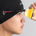 Rockbros YPP037 cycling cap with cutouts for glasses - black - Sport products<<<HurtelXML
