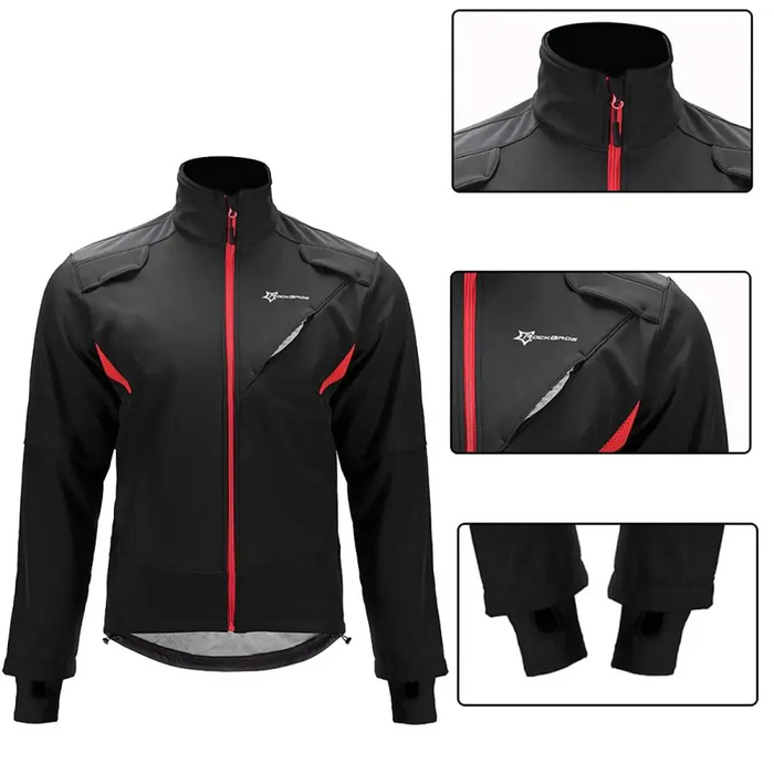 Rockbros YPW021 Windproof Cycling Sports Jacket Size XL - Black - Sport products<<<HurtelXML