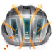 Rockbros ZK-013TI Bike Helmet Universal Size 55-60cm - Gray - Sport products<<<HurtelXML