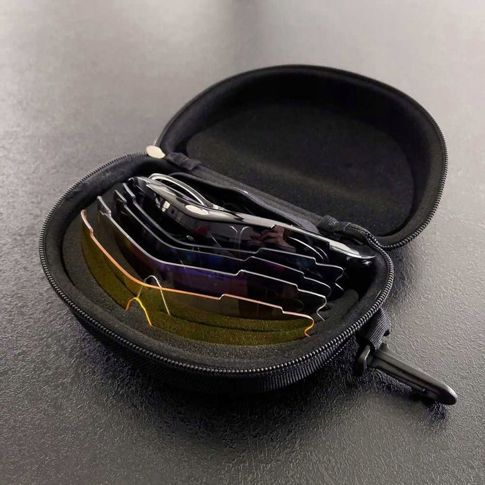 Polarized cycling glasses Rockbros 10003 (black)