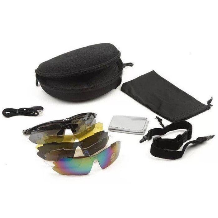 Polarized cycling glasses Rockbros 10003 (black)