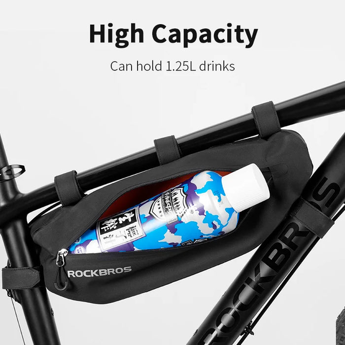 Rockbros AS-043 Velcro Bicycle Bag 3l - Black