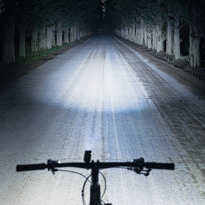 Rockbros 24310006001 Front Bike Light 400 lm + Micro USB Cable - USB-A - Black