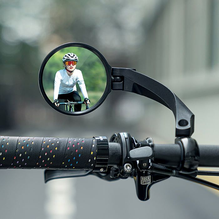 Rockbros 26210001003 Rearview Left Bicycle Mirror - Black