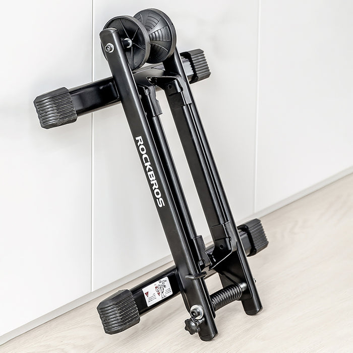 Rockbros 27210001001 Folding Bicycle Stand - Black
