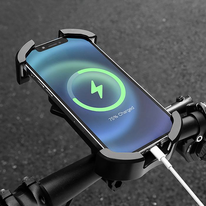 Rockbros 25210032001 Bike Phone Holder for Handlebars - Black