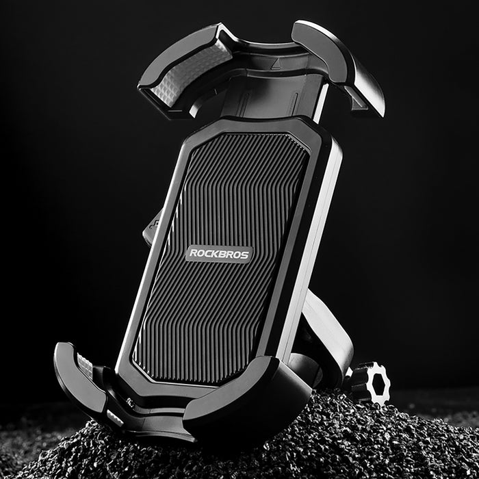Rockbros 25210032001 Bike Phone Holder for Handlebars - Black