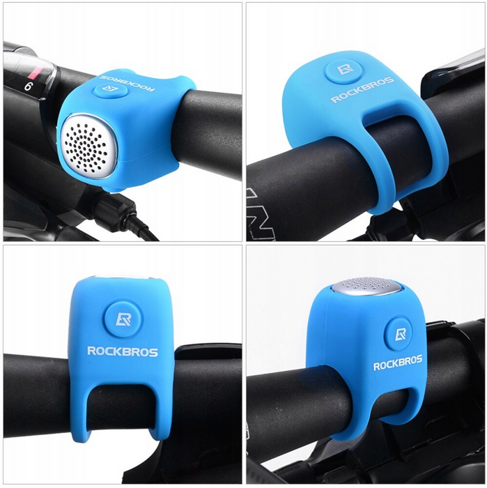Bicycle electronic bells Rockbros CB1709 (blue)
