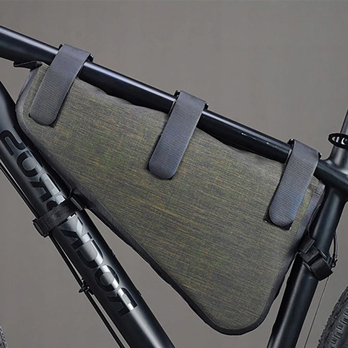 Rockbros AS-017 bicycle frame bag 5 l - dark green