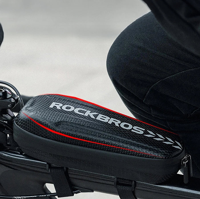 Rockbros B62 bicycle bag for handlebar or frame 2 l - black