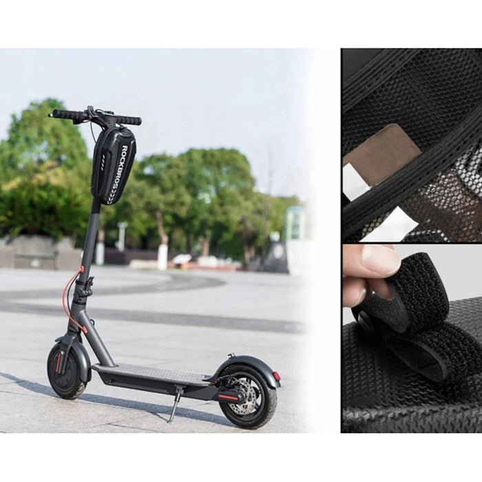 Rockbros B62 bicycle bag for handlebar or frame 2 l - black