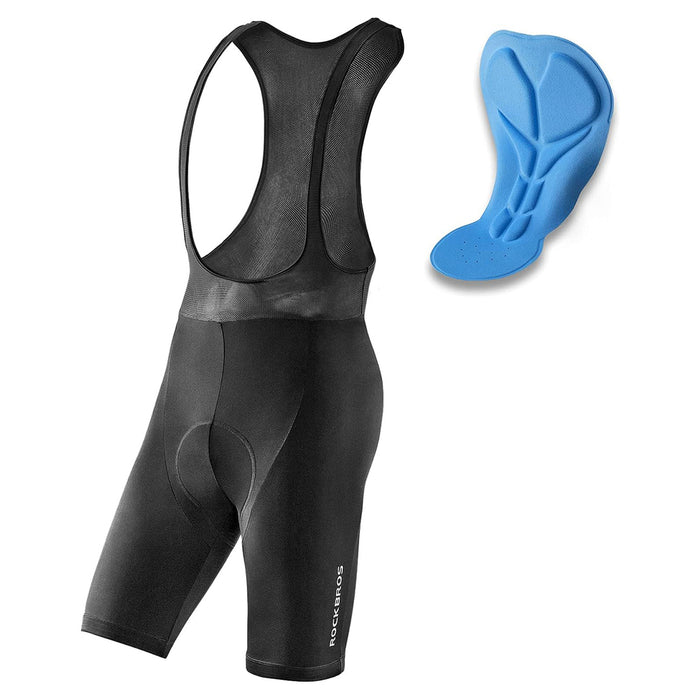 Rockbros RK20023XL short bib shorts with XXXL insert - black