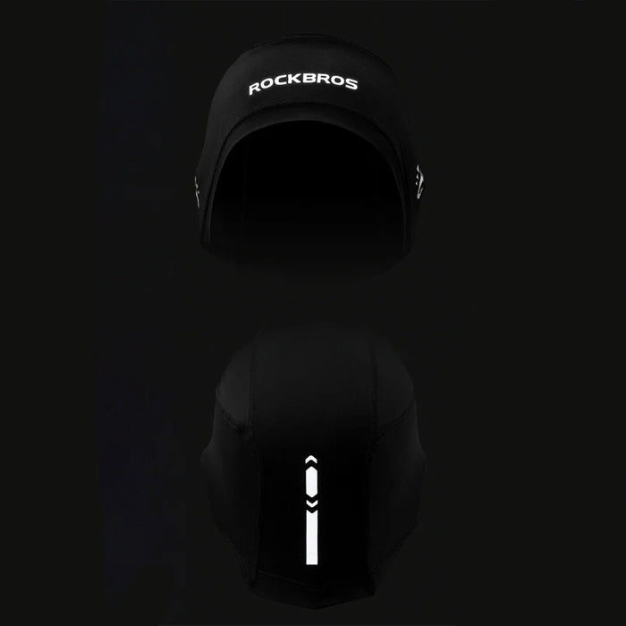 Rockbros YPP037 cycling cap with cutouts for glasses - black