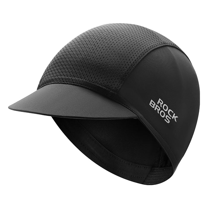 Rockbros 18230005001 cycling cap with peak - black