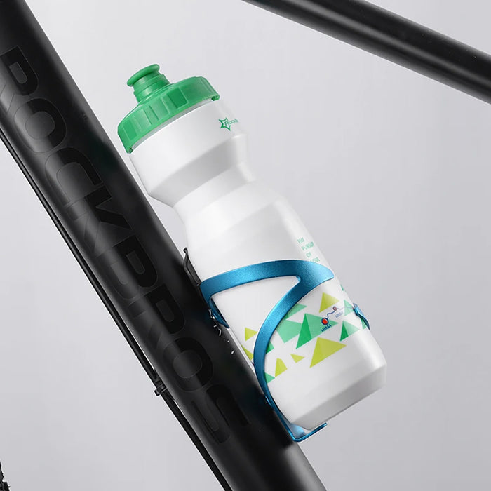 Rockbros 2017-11ABL Aluminum Bike Bottle Holder - Blue