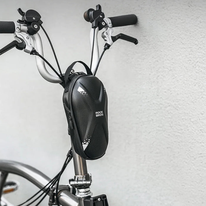 Rockbros bag 3011006301 for the handlebar of a bicycle or scooter 1.3 l - black