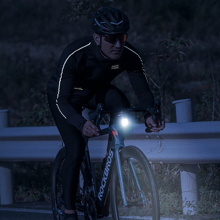 Rockbros Fall/Winter Long Sleeve Cycling Jacket XL - Black